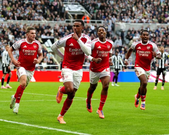 EPL: Arsenal snatch late 2-1 win against Newcastle