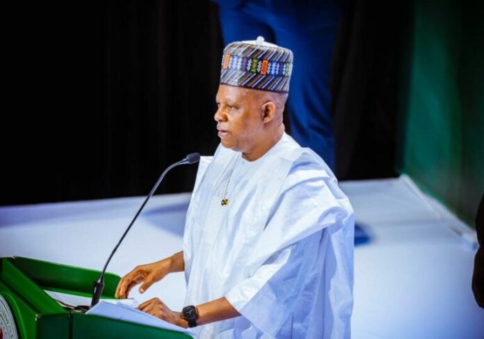VP Shettima slams PENGASSAN iver 'minor labour dispute' strike