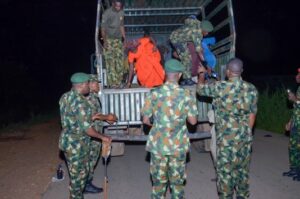 Troops rescue 4 kidnapped Chinese nationals, 21 others

In a sustained crackdown on banditry and kidnapping across Kwara and neighbouring states, troops of the Nigerian Army’s 2 Division/Sector 3, Operation FANSAN YAMA, have rescued 21 kidnapped victims.

The successful operation, conducted on October 17, 2025, involved coordinated efforts by troops of the 12 Brigade Lokoja and 22 Armoured Brigade Ilorin. The rescued victims comprised 14 males, five females, one infant, and four Chinese nationals who were abducted from various locations in Kwara and Kogi States.

According to the Army, intensified military offensives forced the bandits to release their captives, some of whom had been held for over four months.

The General Officer Commanding (GOC) 2 Division and Commander Sector 3, Operation FANSAN YAMA, Major General C. R. Nnebeife, who coordinated the operations, ensured that the victims received first aid and relief materials to aid their recovery from the trauma suffered in captivity.

Major General Nnebeife sympathised with the victims and reaffirmed the Army’s determination to sustain the ongoing offensive until all criminal elements are neutralised, stressing that there would be no hiding place for bandits within the Division’s area of responsibility.

The rescued individuals were immediately evacuated to a military medical facility for treatment. Many, weakened by months of captivity, are reportedly responding well and will be reunited with their families after full recovery.

The GOC also expressed appreciation to the Nigerian Air Force for its consistent air support and commended other security agencies for their collaboration in addressing security challenges in the region. He further praised the troops for their dedication and directed the brigades to maintain the momentum in restoring peace and stability across Kwara, Kogi, and neighbouring states.